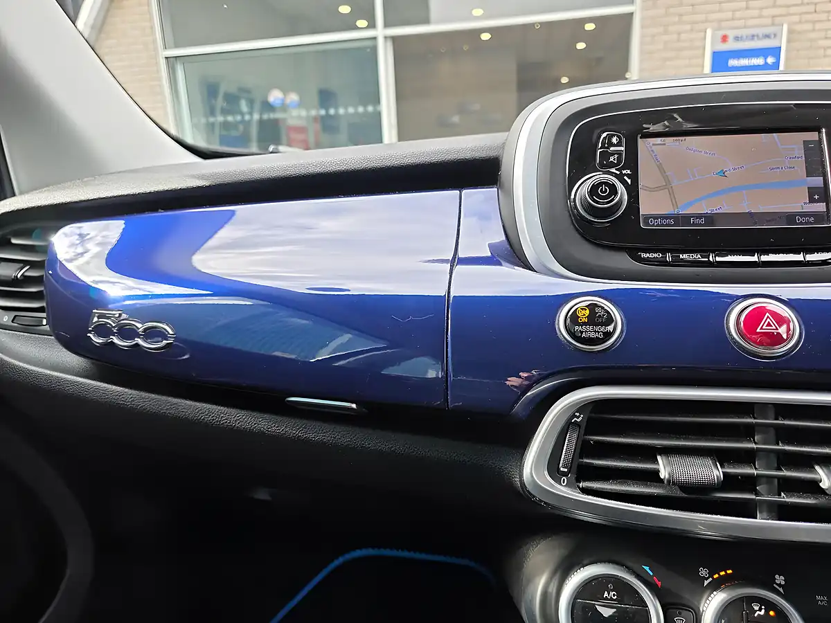 Used 2016 Fiat 500X Pop Star Blue - Interior and Exterior details 16