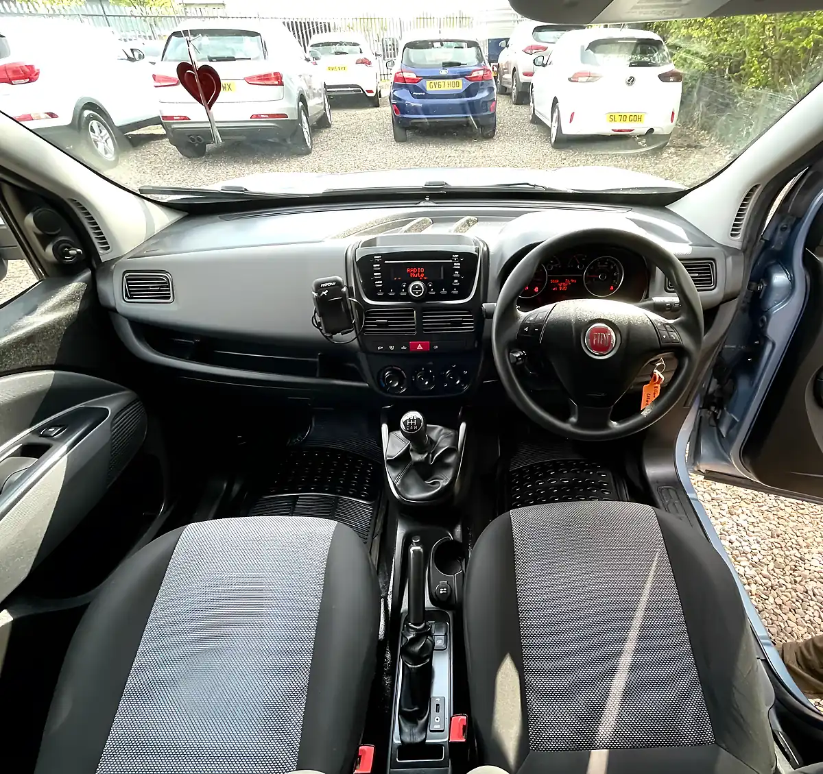 Used 2016 Fiat Doblo Panel Van L1 H1 Blue - Interior and Exterior details 14