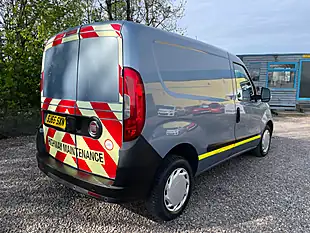Used 2016 Fiat Doblo Panel Van L1 H1 Blue - Interior and Exterior details 3