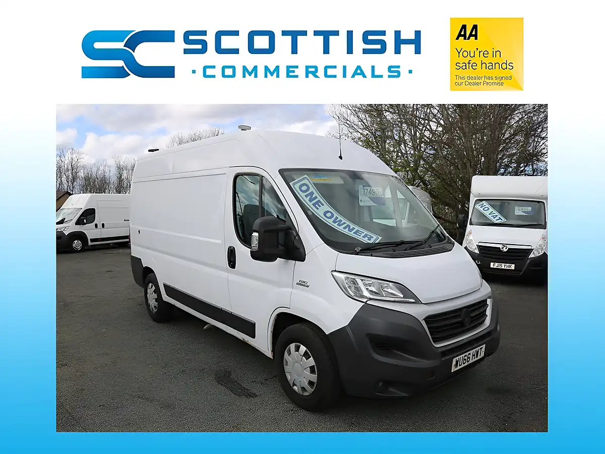 Used 2016 Fiat Ducato Mwb White - Front View
