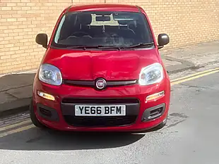 Used 2016 Fiat Panda Pop Red - Interior and Exterior details 2
