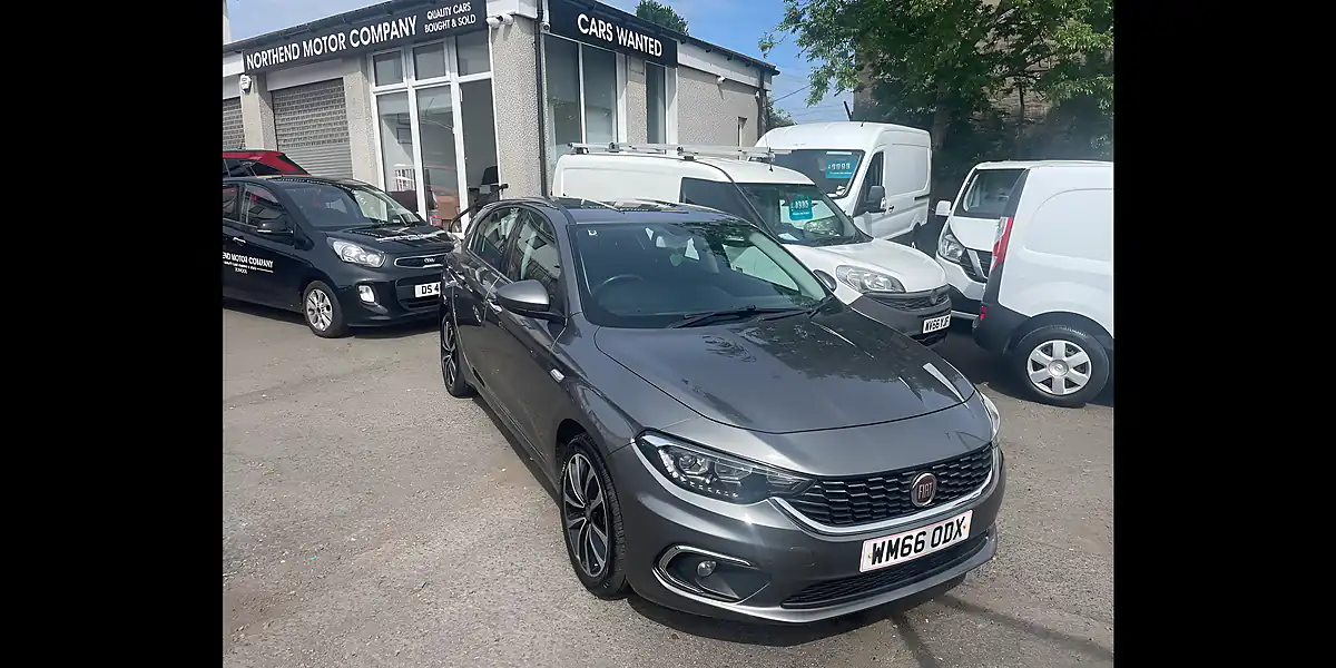 Used 2016 Fiat Tipo Lounge Grey - Front View