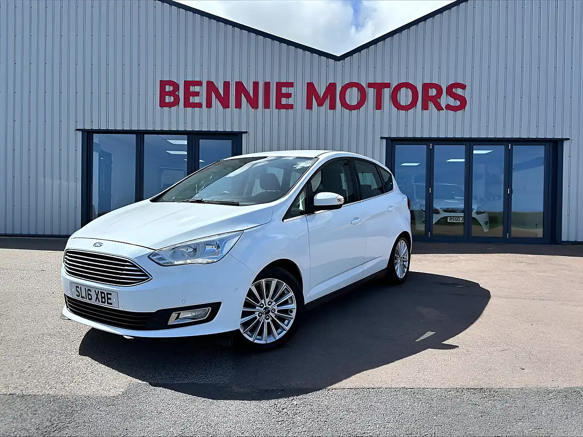 Used 2016 Ford C-Max Titanium White - Front View