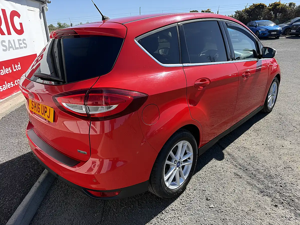 Used 2016 Ford C-Max Zetec Red - Interior and Exterior details 6