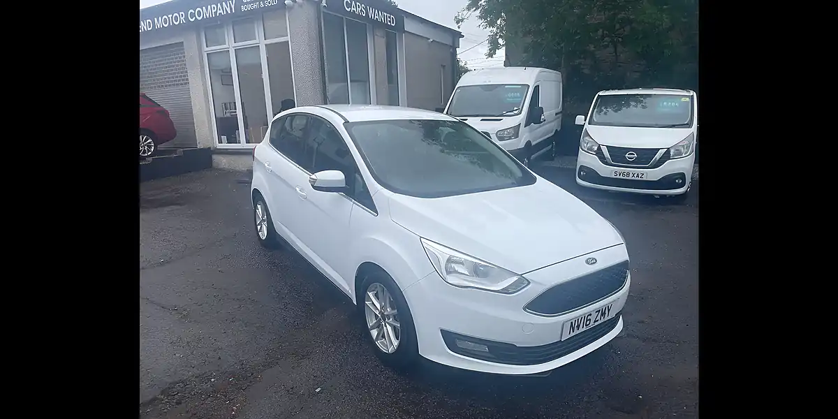 Used 2016 Ford C-Max Zetec White - Front View
