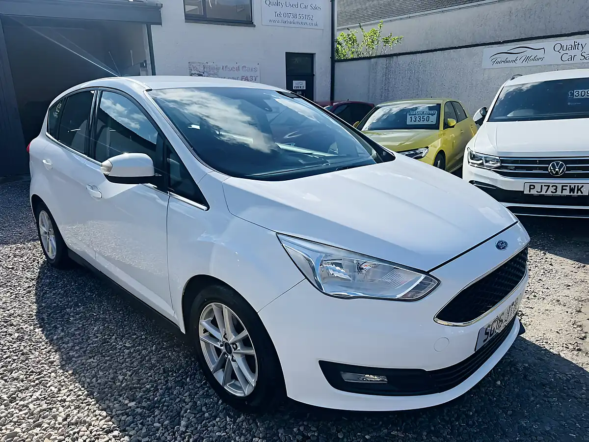Used 2016 Ford C-Max Zetec White - Front View