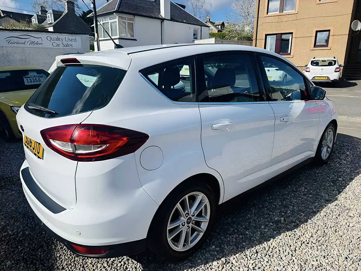 Used 2016 Ford C-Max Zetec White - Interior and Exterior details 3
