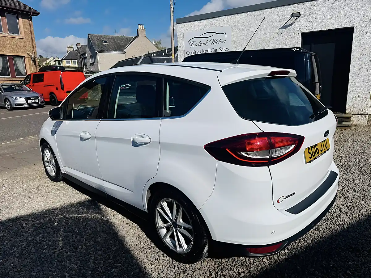 Used 2016 Ford C-Max Zetec White - Interior and Exterior details 4