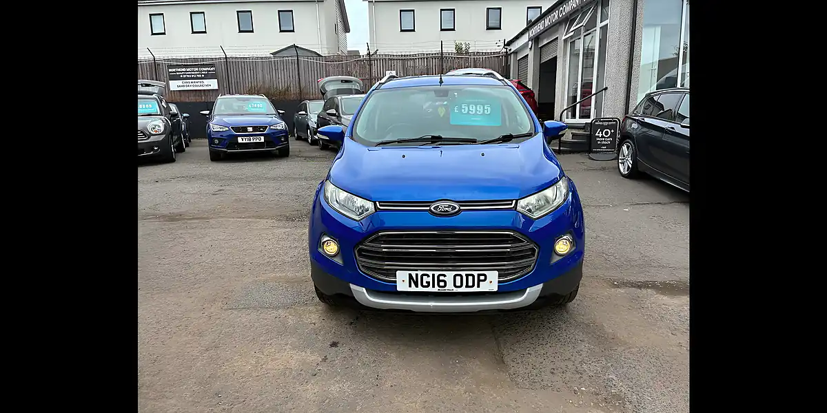 Used 2016 Ford Ecosport Titanium Blue - Interior and Exterior details 8