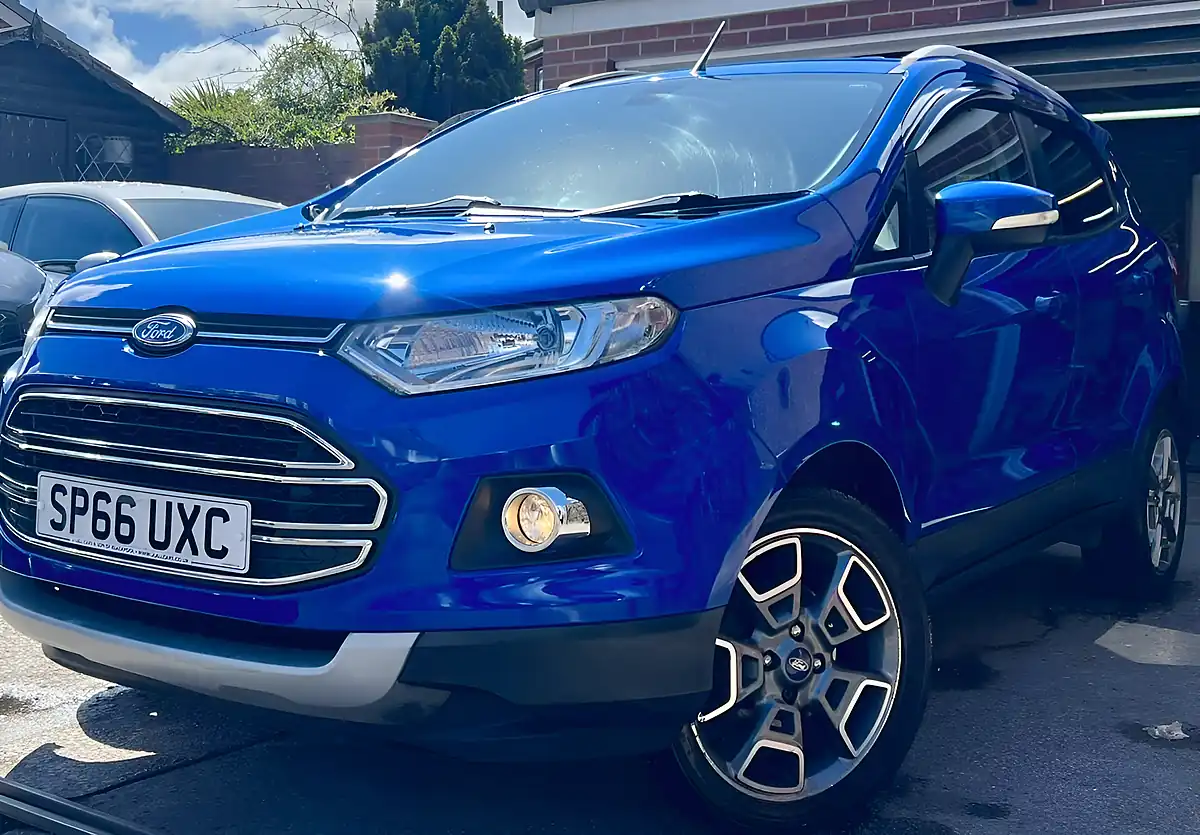 Used 2016 Ford Ecosport Titanium Ocean Blue - Interior and Exterior details 5