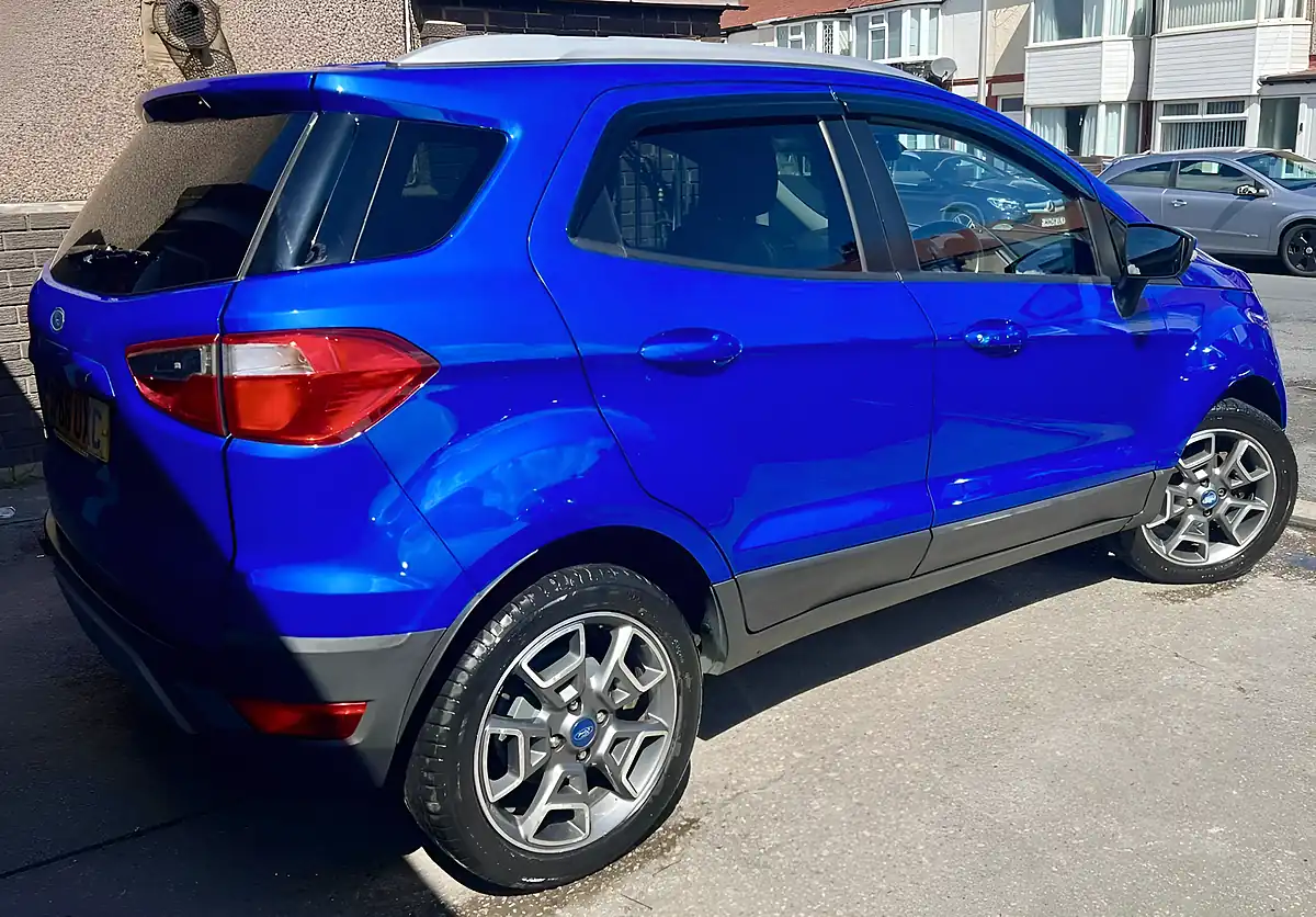 Used 2016 Ford Ecosport Titanium Ocean Blue - Interior and Exterior details 6