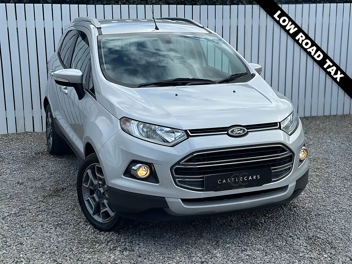 Used 2016 Ford Ecosport Titanium Silver - Front View