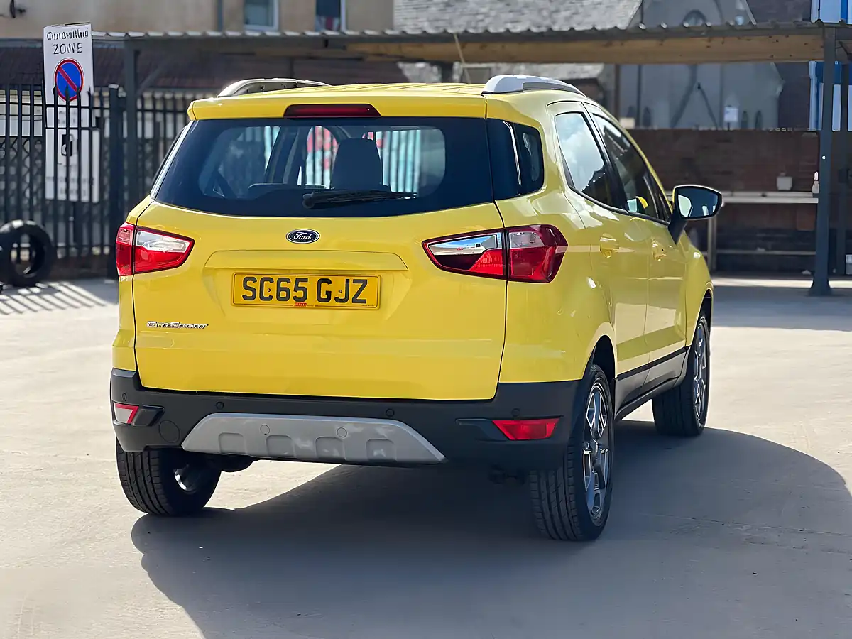 Used 2016 Ford Ecosport Titanium Yellow - Interior and Exterior details 11