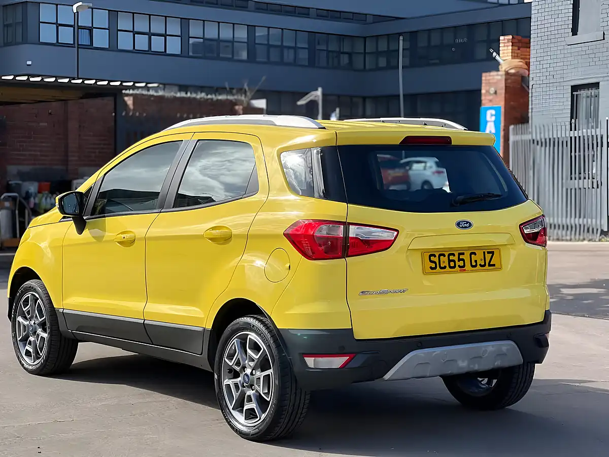 Used 2016 Ford Ecosport Titanium Yellow - Interior and Exterior details 4