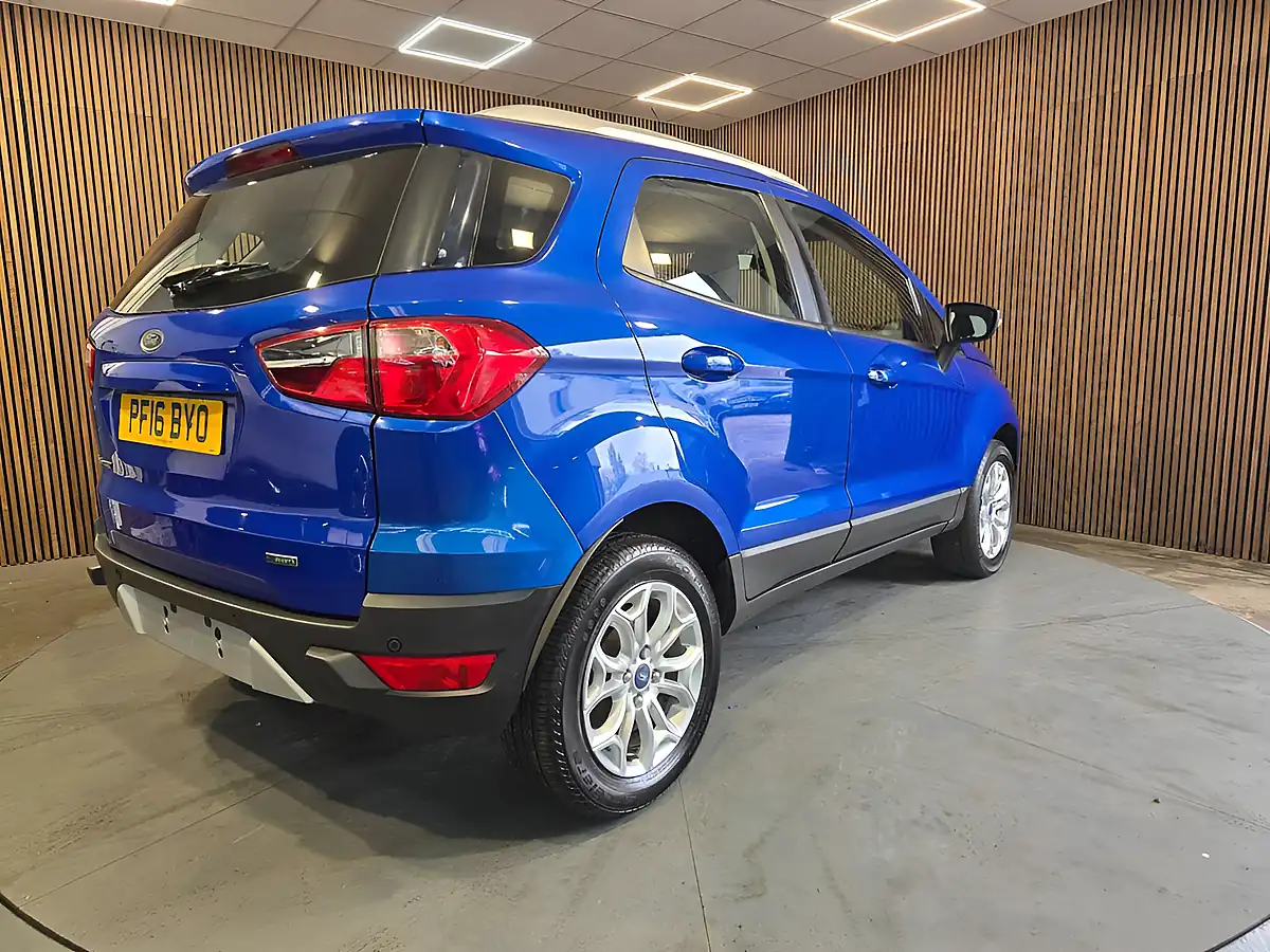 Used 2016 Ford Ecosport Zetec Blue - Interior and Exterior details 8