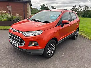 Used 2016 Ford Ecosport Zetec Red - Interior and Exterior details 3