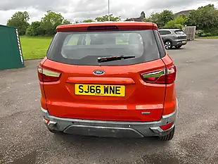 Used 2016 Ford Ecosport Zetec Red - Interior and Exterior details 7