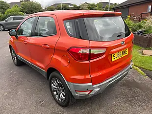 Used 2016 Ford Ecosport Zetec Red - Interior and Exterior details 8