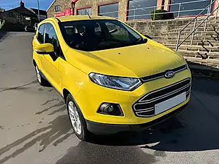 Used 2016 Ford Ecosport Zetec Yellow - Interior and Exterior details 2
