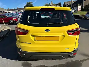 Used 2016 Ford Ecosport Zetec Yellow - Interior and Exterior details 7