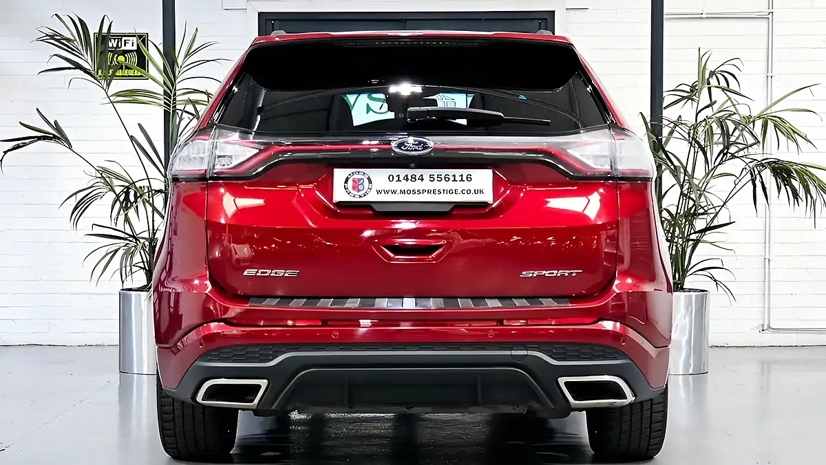 Used 2016 Ford Edge Sport Red - Interior and Exterior details 7
