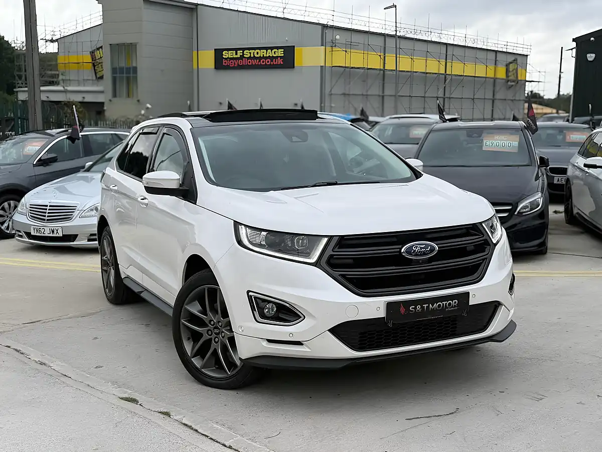 Used 2016 Ford Edge Sport White - Front View