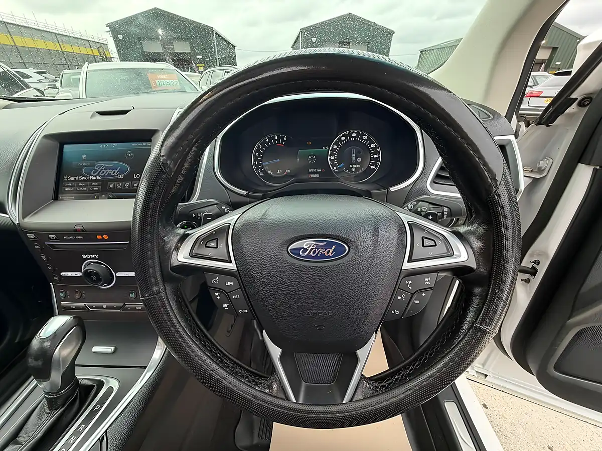 Used 2016 Ford Edge Sport White - Interior and Exterior details 18