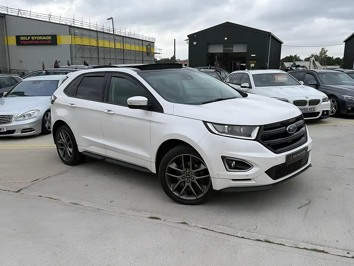 Used 2016 Ford Edge Sport White - Interior and Exterior details 2