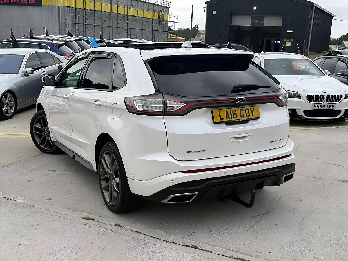 Used 2016 Ford Edge Sport White - Interior and Exterior details 5