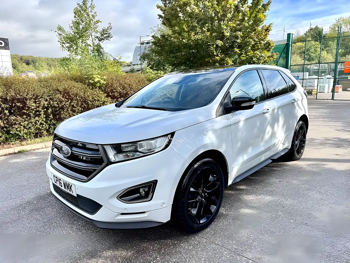 Used 2016 Ford Edge Sport White - Interior and Exterior details 2