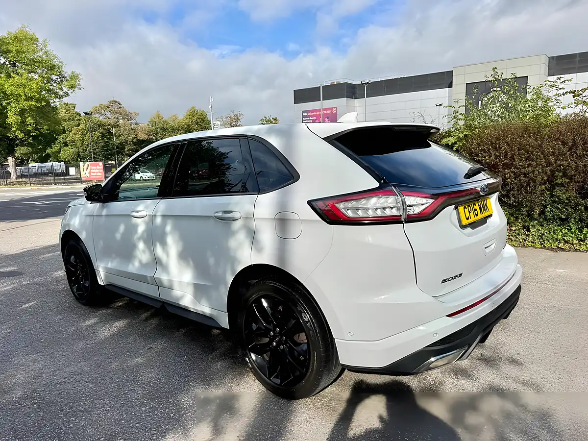 Used 2016 Ford Edge Sport White - Interior and Exterior details 3