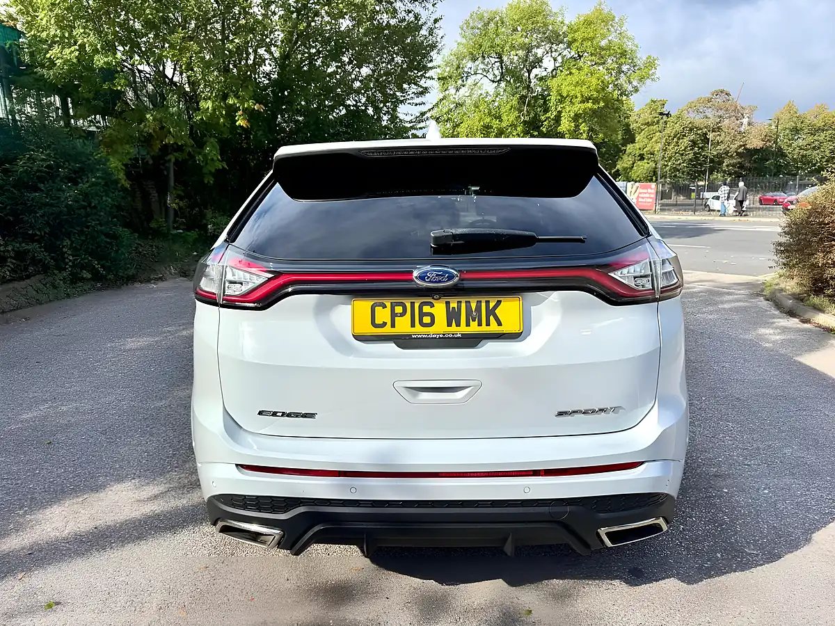 Used 2016 Ford Edge Sport White - Interior and Exterior details 6