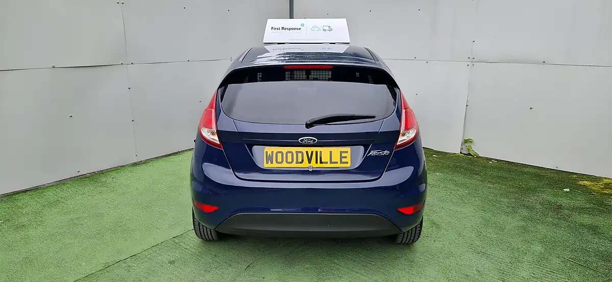 Used 2016 Ford Fiesta Base Blue - Interior and Exterior details 10