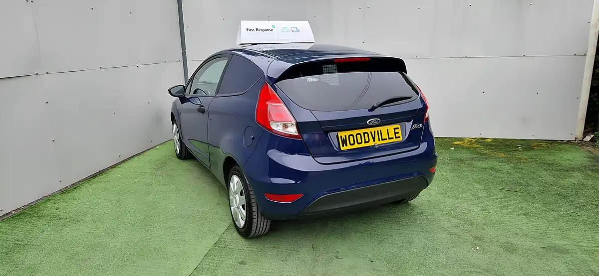 Used 2016 Ford Fiesta Base Blue - Interior and Exterior details 11