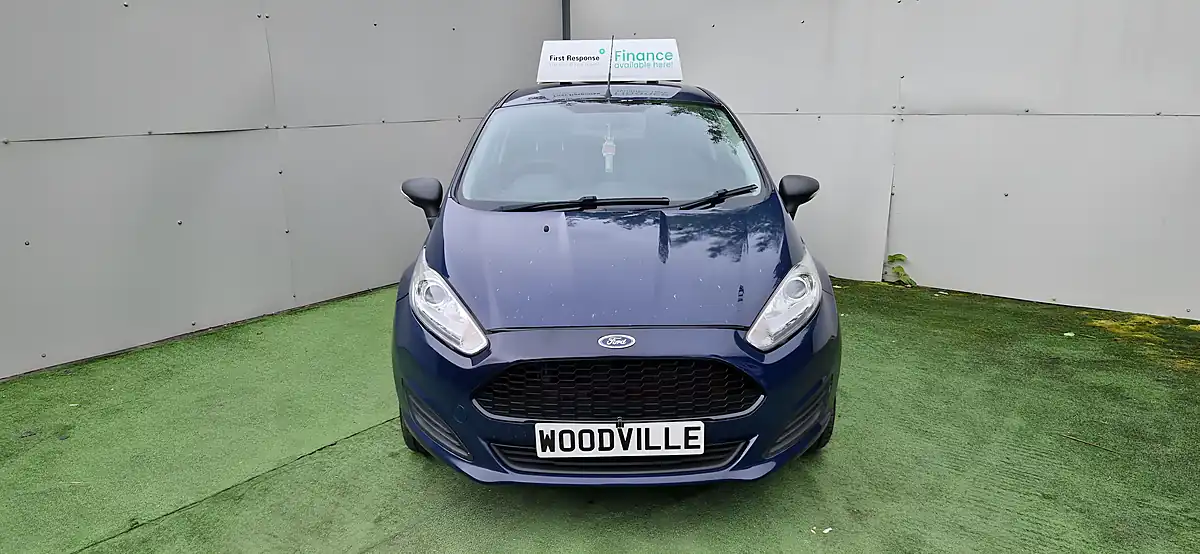 Used 2016 Ford Fiesta Base Blue - Interior and Exterior details 2