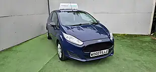 Used 2016 Ford Fiesta Base Blue - Interior and Exterior details 4