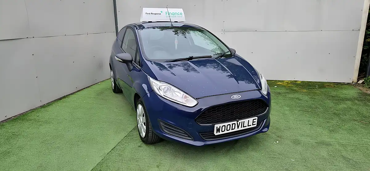 Used 2016 Ford Fiesta Base Blue - Interior and Exterior details 4
