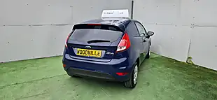 Used 2016 Ford Fiesta Base Blue - Interior and Exterior details 9