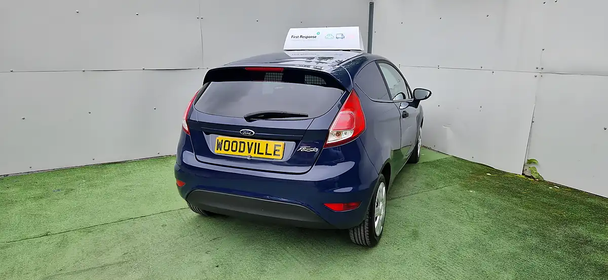 Used 2016 Ford Fiesta Base Blue - Interior and Exterior details 9