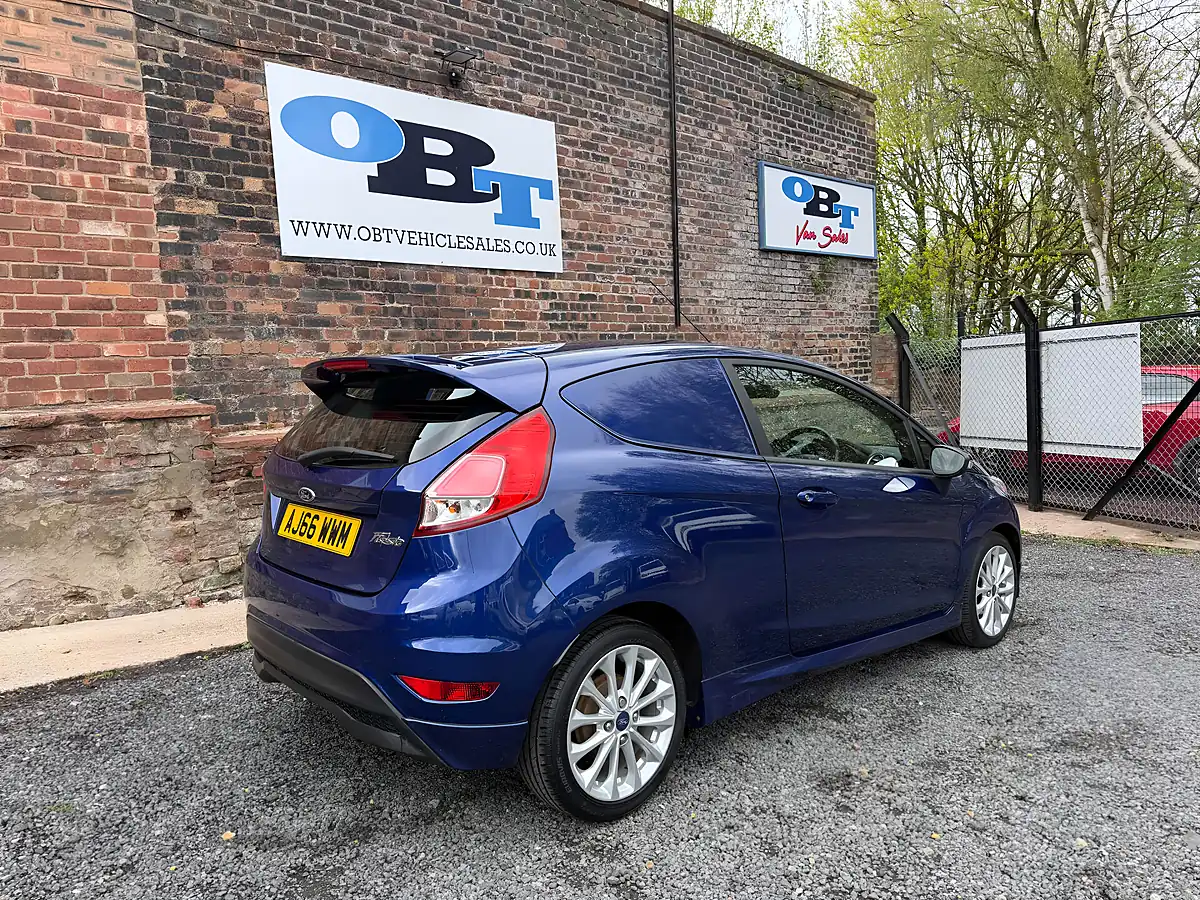 Used 2016 Ford Fiesta Sport Deep Impact Blue Metallic - Interior and Exterior details 4