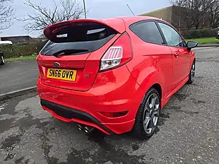 Used 2016 Ford Fiesta ST-2 Orange - Interior and Exterior details 10