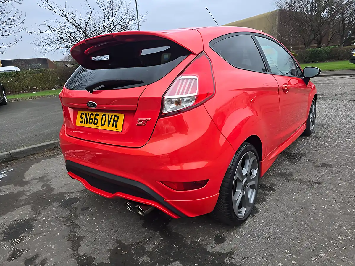 Used 2016 Ford Fiesta ST-2 Orange - Interior and Exterior details 10