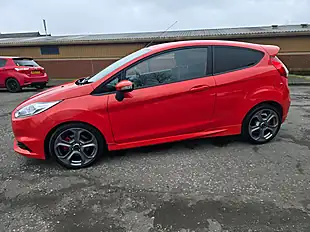Used 2016 Ford Fiesta ST-2 Orange - Interior and Exterior details 5