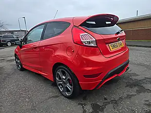 Used 2016 Ford Fiesta ST-2 Orange - Interior and Exterior details 8