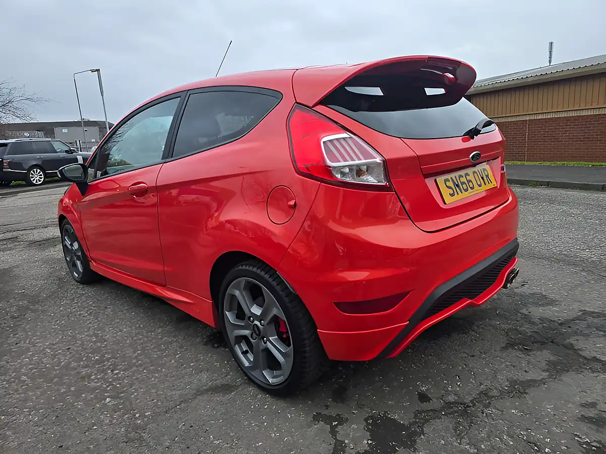 Used 2016 Ford Fiesta ST-2 Orange - Interior and Exterior details 8
