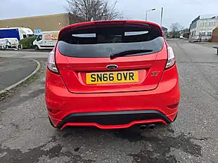 Used 2016 Ford Fiesta ST-2 Orange - Interior and Exterior details 9