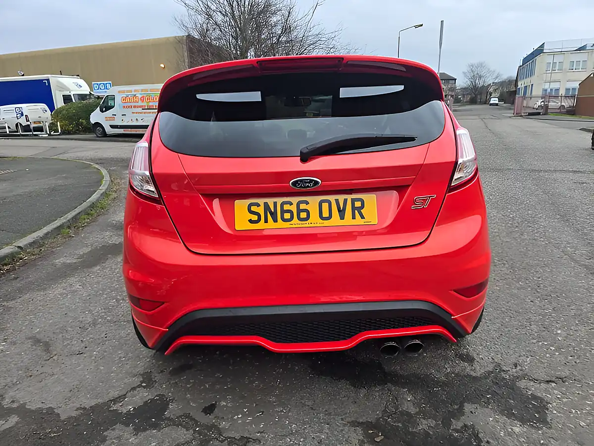 Used 2016 Ford Fiesta ST-2 Orange - Interior and Exterior details 9