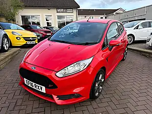 Used 2016 Ford Fiesta ST-2 Red - Interior and Exterior details 4
