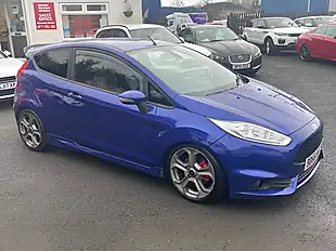 Used 2016 Ford Fiesta ST-3 Blue - Interior and Exterior details 10