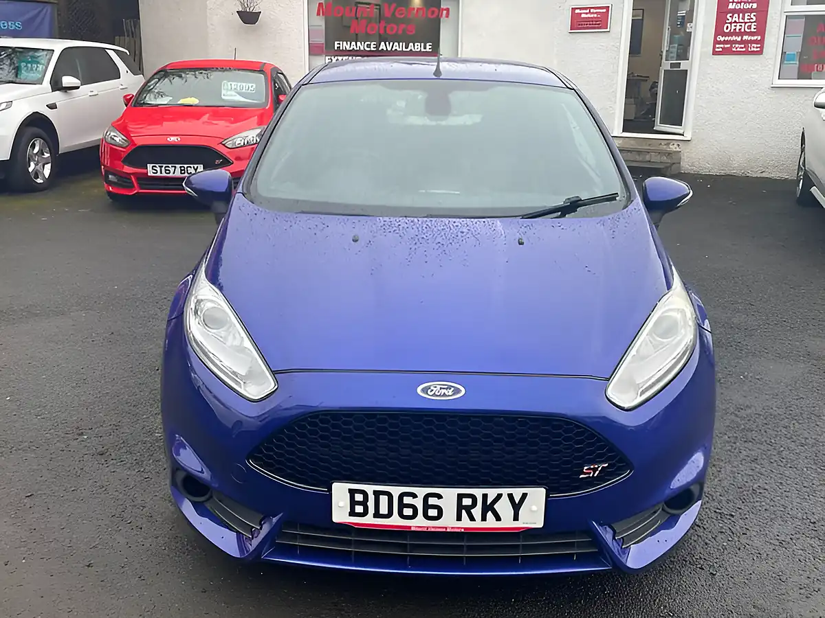 Used 2016 Ford Fiesta ST-3 Blue - Interior and Exterior details 11